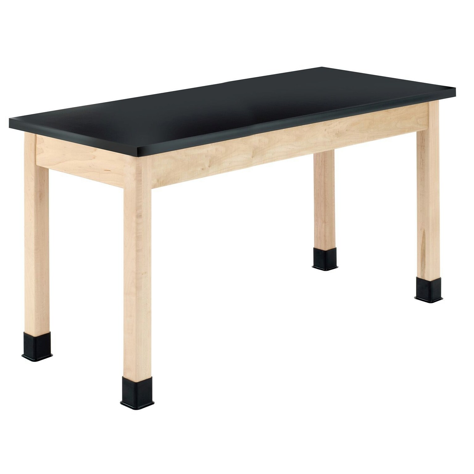 Diversified Woodcrafts School Classroom Rectangular Science Lab Table, 54 x 24, Light Hardwood (P7202BM30N)