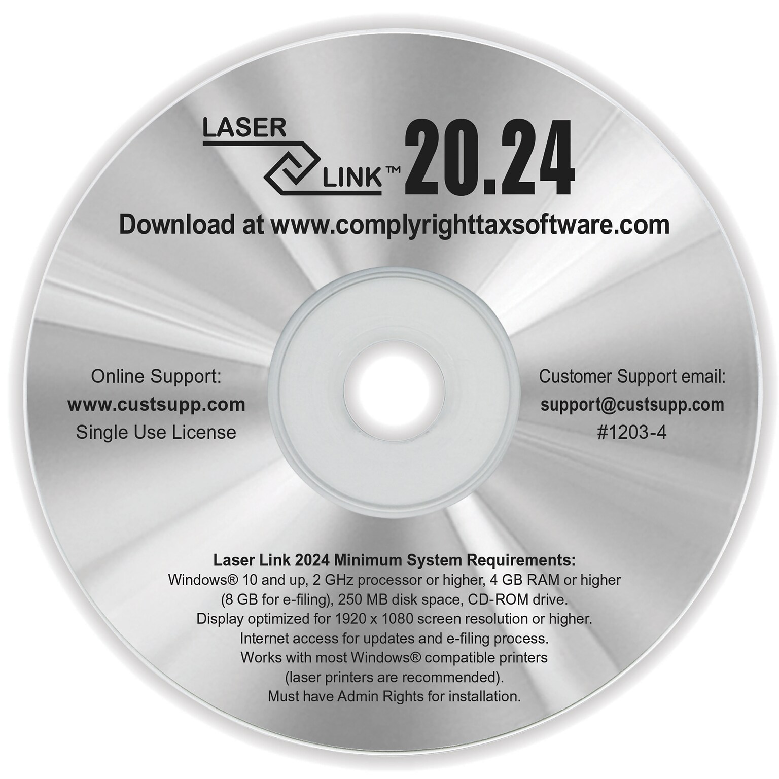 ComplyRight LaserLink 2024 for 1 User, Windows, Disk (12034)