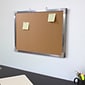 Flipside 18" x 24" Corkboard, Aluminum Framed (FLP10210)