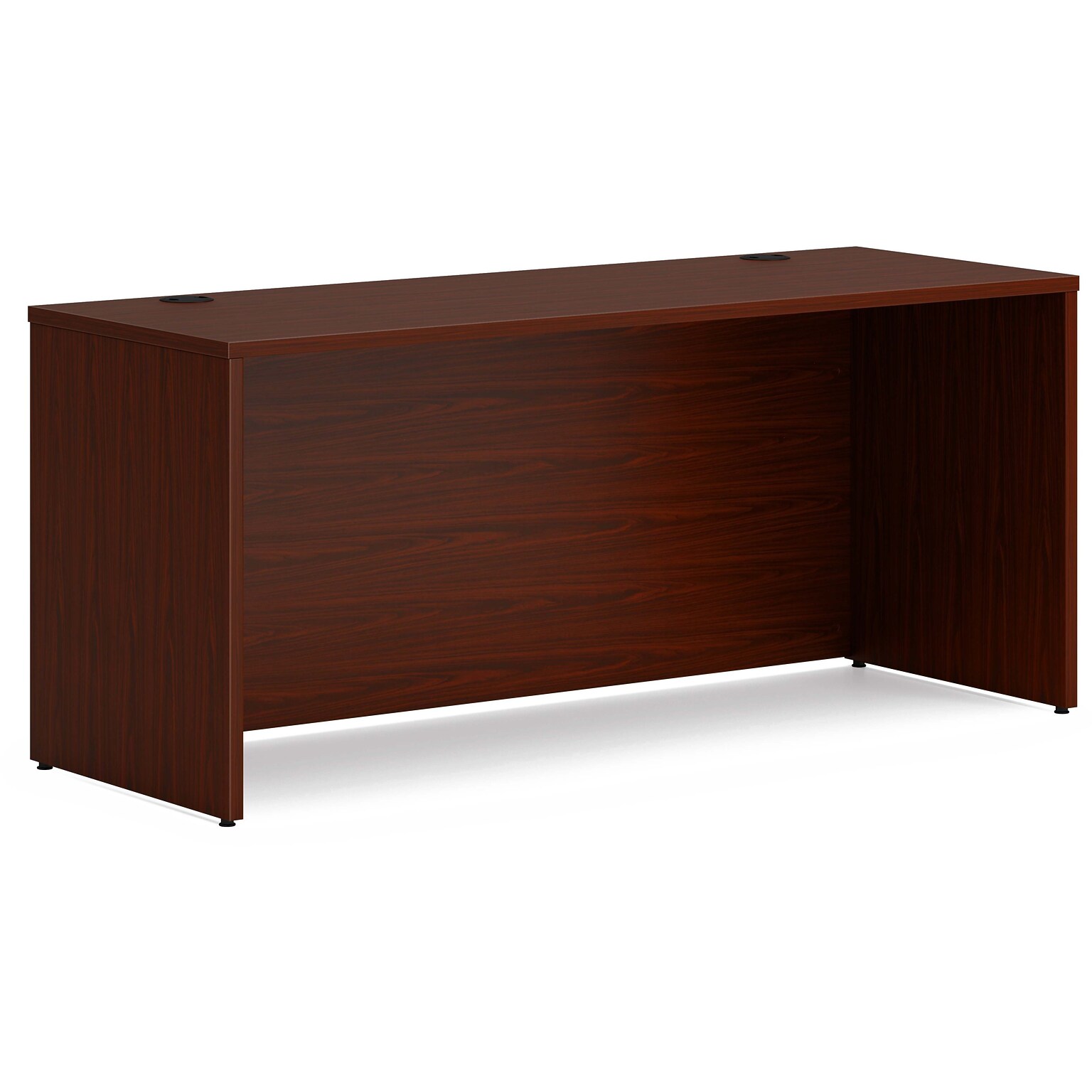 HON Mod Credenza Shell, 66W x 24 D x 29H, Traditional Mahogany (HONLCS6624LT1)