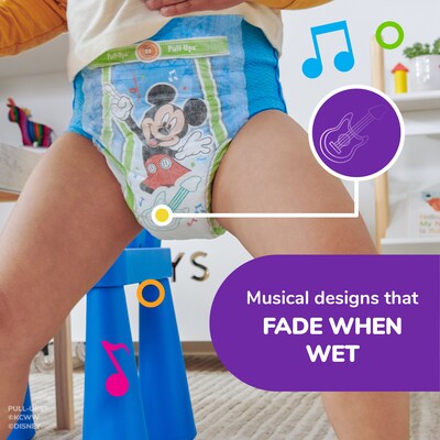 Huggies Pull-Ups Potty Training Pants, Boys 2T-3T, 94/Carton (45266)