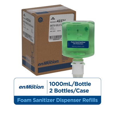 enmotion Gen2 Foaming Hand Sanitizer Refill for enMotion, 1000 mL., 2/Carton (42334)