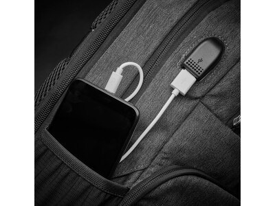 Solo New York Re:Discover Laptop Backpack, Medium, Gray (UBN715-10/4)