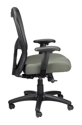 Tempur-Pedic Ergonomic Fabric/Mesh Swivel Task Chair, Olive/Black (TP9000-C-OLV)