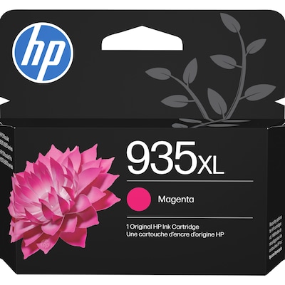 HP 935XL Magenta High Yield Ink Cartridge, Prints Up to 825 Pages (C2P25AN#140)