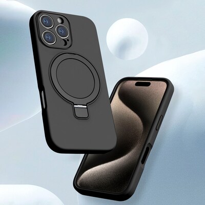 SaharaCase Venture MagSafe Phone Case for iPhone 16 Pro Max, Shock Absorbing, Scorpion Black (CP00693)