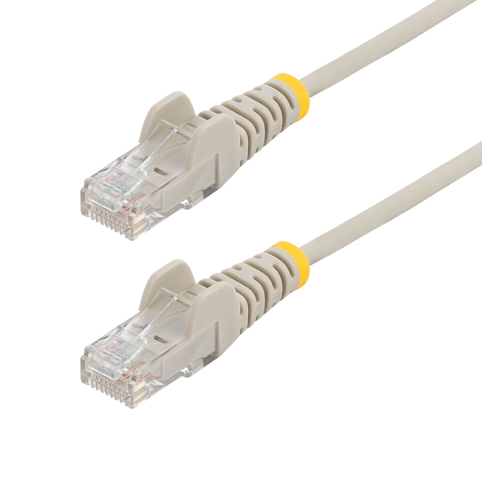 StarTech Slim 15 CAT6 Ethernet Cable, 28AWG, Gray (N6PAT15GRS)