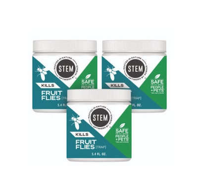 SC Johnson STEM Fruit Flies Trap, 5.4 oz., 8/Carton (SJN329965)