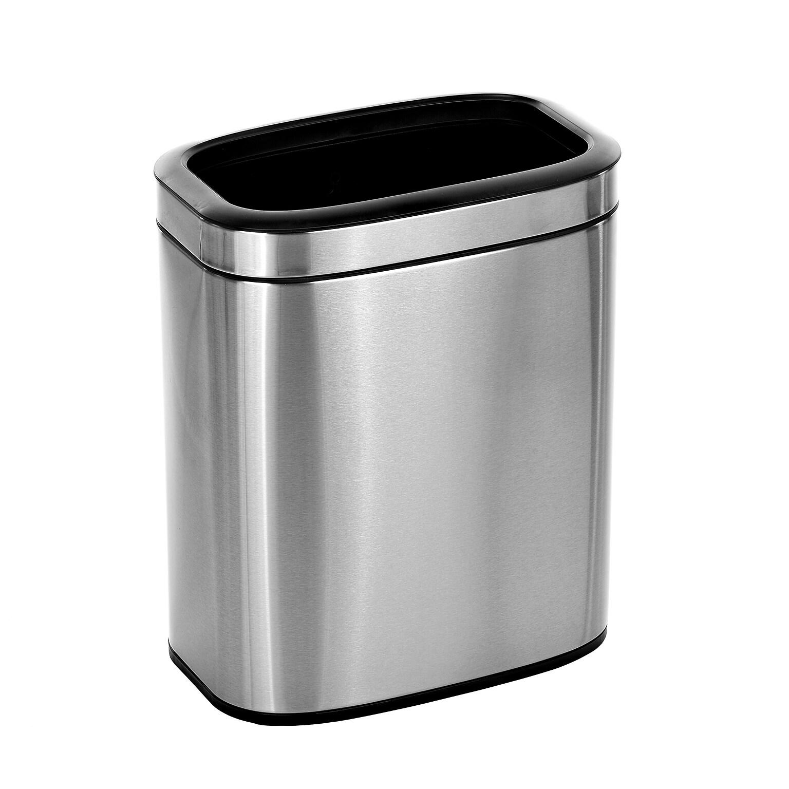 Alpine Industries Stainless Steel Trash Can with Liner, 5.3 Gallon (ALP470-20L)
