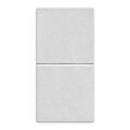 Armstrong DUNE Second Look Angled Tegular 2x4 White Ceiling Tile, 10/Carton (2722A)
