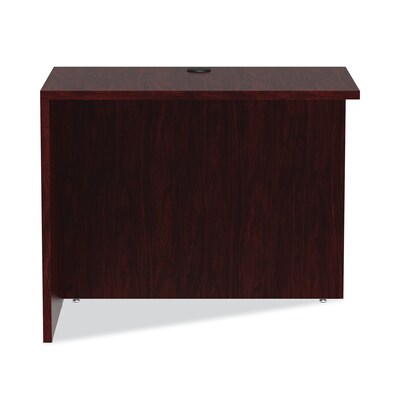 Alera Valencia Series U and L Groupings in Mahogany, Reversible Return/Bridge Shell, 36"W (VA353624MY)
