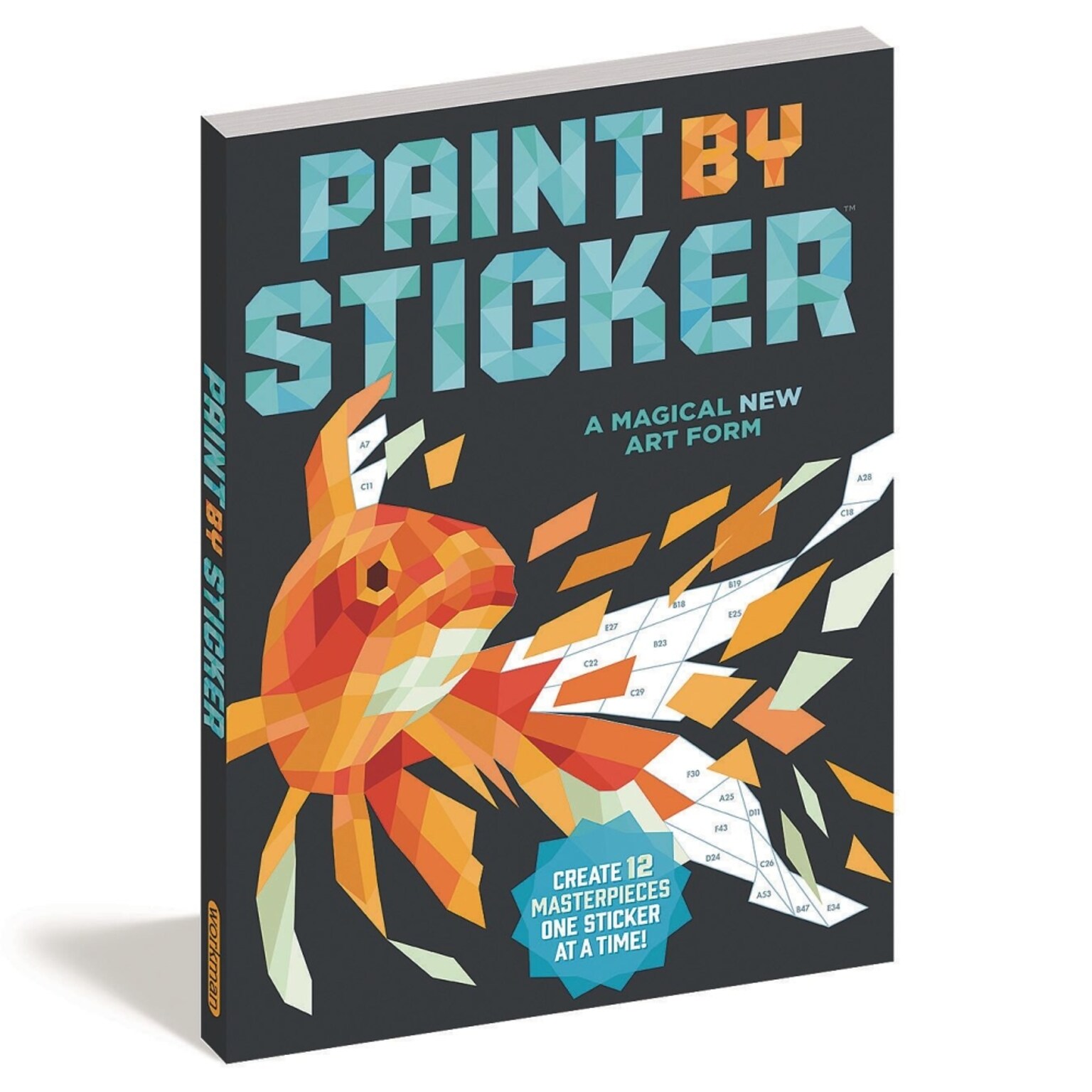 Workman Paint by Sticker Activity Book (PS1452)
