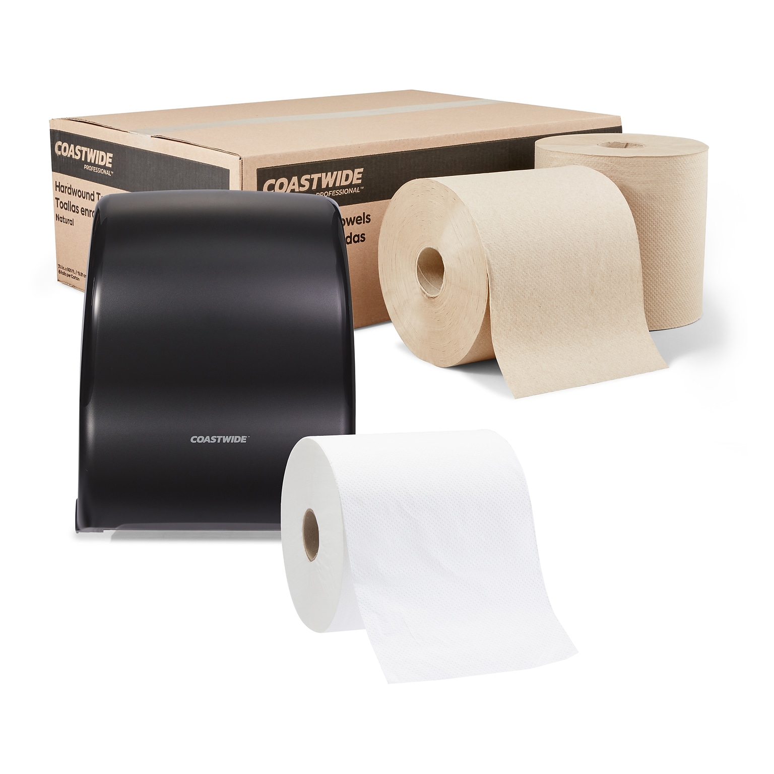Free Coastwide Hardwound Paper Towel Dispenser when you Purchase One Coastwide Refill