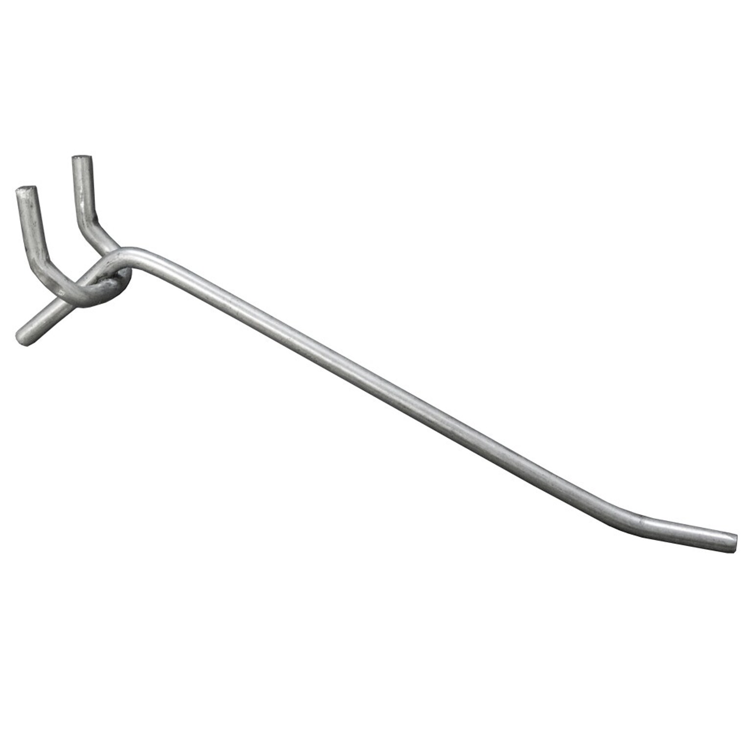 Nahanco 4 Pegboard Hooks, Silver, 12/Carton (PHS4)