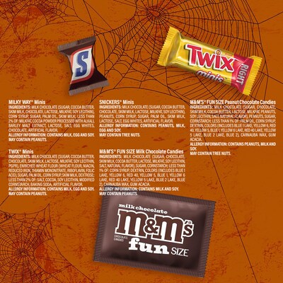 Mars Mixed Chocolate Variety Halloween Bundle, 66.32 oz., 155 Pieces, 2/Pack (600-04106)
