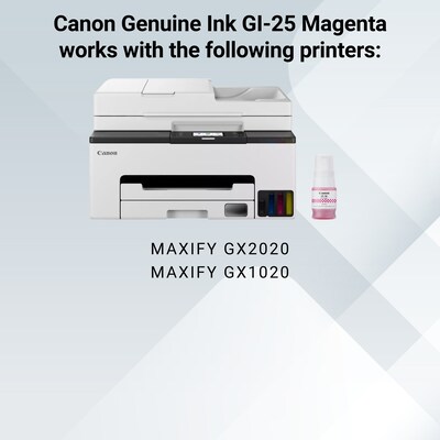 Canon GI-25 Magenta High Yield Ink Cartridge Refill (6278C001)