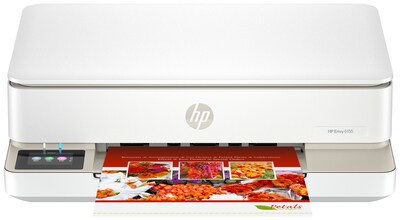 HP Envy 6155e Wireless Color All-in-One Printer, Scan, Copy, 3 Months Free Instant Ink, AI Enabled (714L5A)