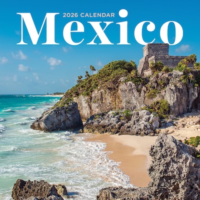 2026 TF Publishing Mexico 12 x 12 Monthly Wall Calendar (26-1046)