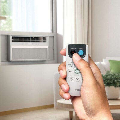TCL 115-Volt 12000 BTU Window Air Conditioner with Remote, WiFi Enabled, White (H12W35W)