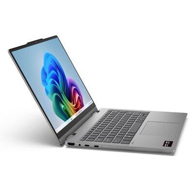 Lenovo IdeaPad 5a 14" Laptop, AMD Ryzen AI 7 445, 16GB RAM, 512GB SSD, Windows 11, Luna Grey, Windows 11 Home