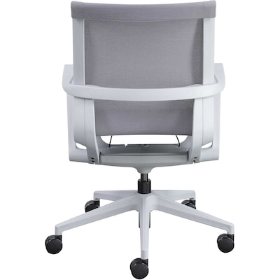 Lorell Premium Executive Mesh Swivel Executive Chair, Gray (LLR40207)