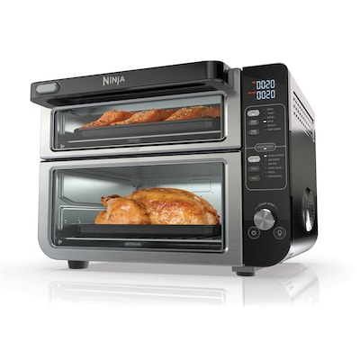 Ninja Double Oven Toaster Oven, Black (DCT401)
