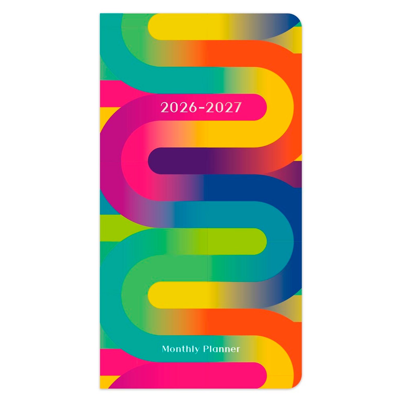2026-2027 BrownTrout Rich Ribbons 3.5 x 6.5 Monthly Planner (9798330705344)