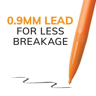 BIC Xtra Strong Mechanical Pencils, 0.9mm, #2 Hard Lead, 24/Pack (MPLWP241-BLK)