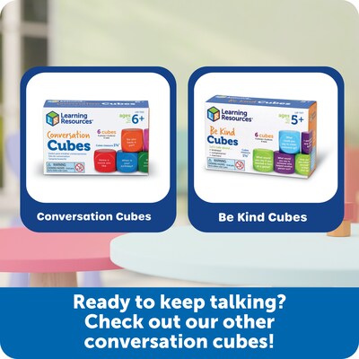 Learning Resources Conflict Resolution Cubes, Assorted Colors (LER7378)