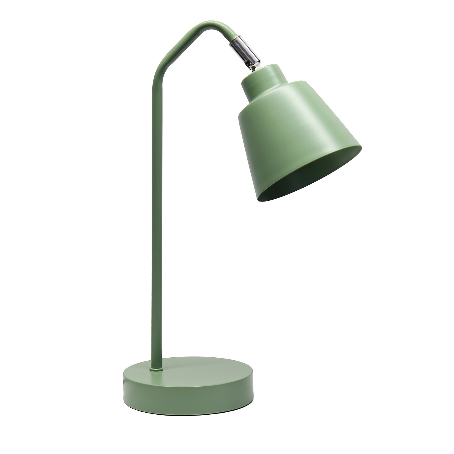 Simple Designs Sleek Essentials LED Desk Lamp, 16, Sage Green (LD1077-SGE)
