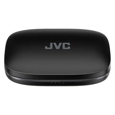 JVC Nearphones Wireless Noise Canceling Over-Ear Earphones, Bluetooth, Black (JVCHANP50TB)