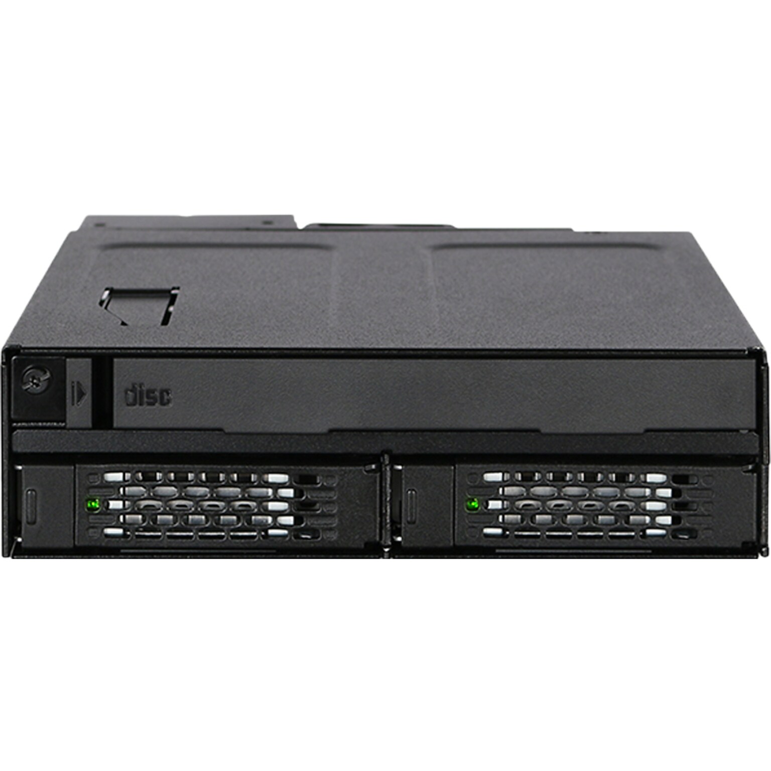 Icy Dock ToughArmor 2.5 SATA Hard Drive Enclosure, SSD/HDD, Black (MB602SPO-B)