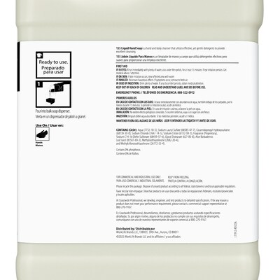 Coastwide Professional 155 Liquid Hand Soap, 1 Gal., 4/Carton (CW155RU01-B)
