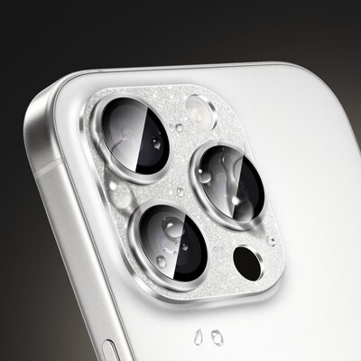 SaharaCase Ultra-Strong Camera Lens Protector for Apple iPhone 16 Pro and 16 Pro Max, Glisten, 2/Pack (ZD00165)