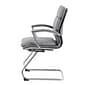 Boss CaressoftPlus Vinyl Guest Chair, Gray (B9479-GY)