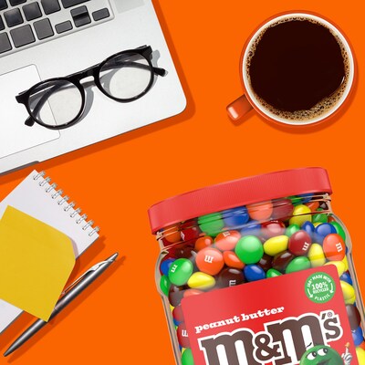 M&M's Peanut Butter Milk Chocolate Pieces, 55 oz. (220-02034)