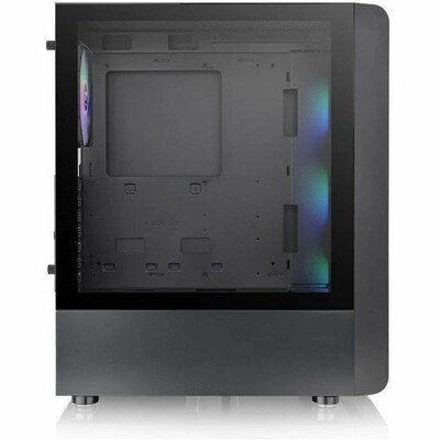 Thermaltake S200 Plus TG ARGB Mid Tower Gaming Computer Case, Black (CA-1X2-00M1WN-01)