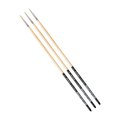 da Vinci CHUNEO Oil Synthetic Hog Round Brush, 3 /Pack (DVXVA77291-3)