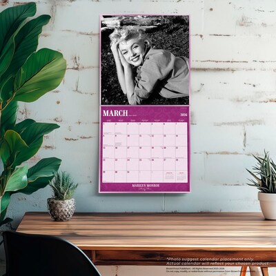 2026 BrownTrout Marilyn Monroe 12" x 12" Monthly Wall Calendar (9798330701384)