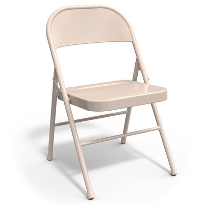 Quill Brand® Folding Chairs (8) and Folding Table (96"L x 29"W) Bundle