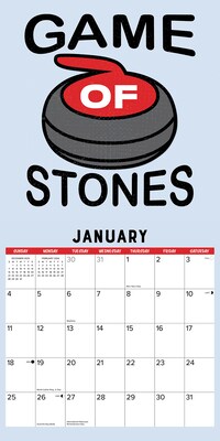 2026 Willow Creek Curling 12" x 12" Monthly Wall Calendar (56998)