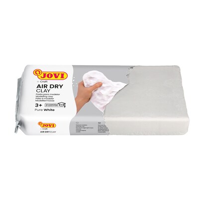 JOVI Air Dry Clay, White, 2.2lb Bar, Pack of 2 (JOV86-2)