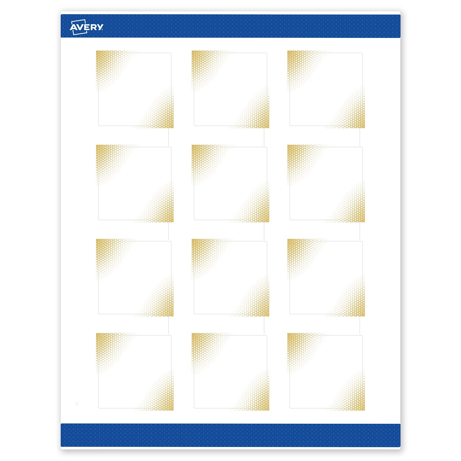 Avery Laser/Inkjet Square Multipurpose Labels, 2 x 2, White, 120/Pack (S00EWA)