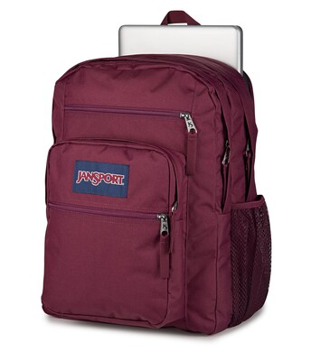 JanSport Big Student Laptop Compatible Backpack, Large, Cherry Lacquer (JS0A47JKA0A)