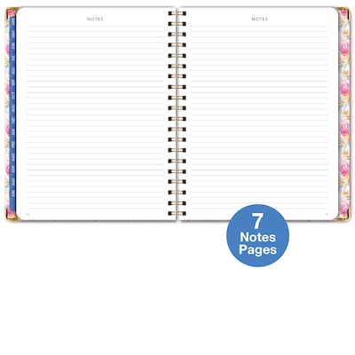 2026-2027 Excello Brands 8.5" x 11" Academic Weekly & Monthly Planner, Paperboard Cover, Floral Fiesta (NAY27-8511LP-89)