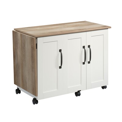 Sauder Select Craft/Sewing Cart, Soft White (426934)