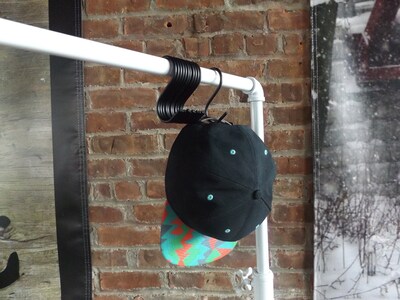 Nahanco Heavy Duty Metal Hooks, Black, 12/Carton (SHKSMB12)