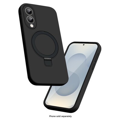 SaharaCase Venture Series MagSafe Phone Case for Samsung Galaxy S25 Edge, Shock Absorbing, Scorpion Black (CP00831)