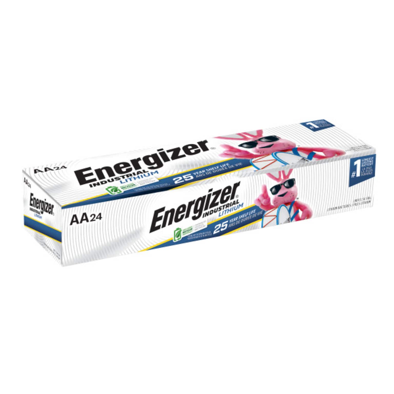 Energizer Industrial AA Lithium Batteries, 24/Box (LN91)