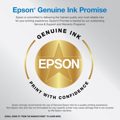 Epson EcoTank ET-4950 Wireless All-in-One Color Supertank Printer, White (C11CL40202)